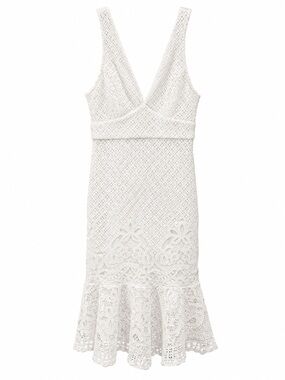 AUR Society White Lace Dress ❤️ Size 8